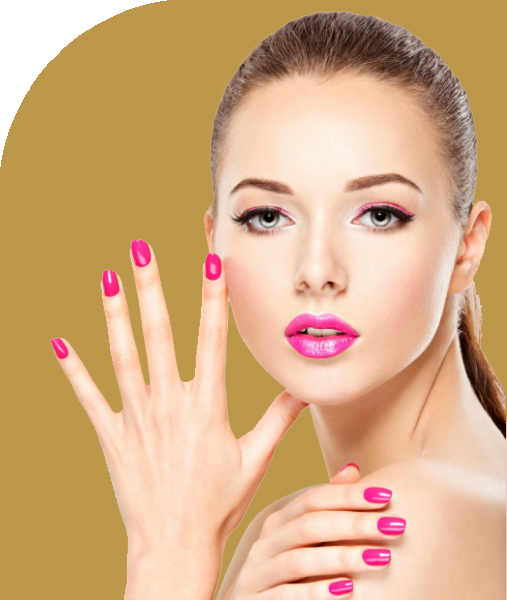 golden nails